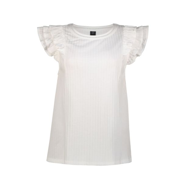 FRILL SLEEVE BLOUSE