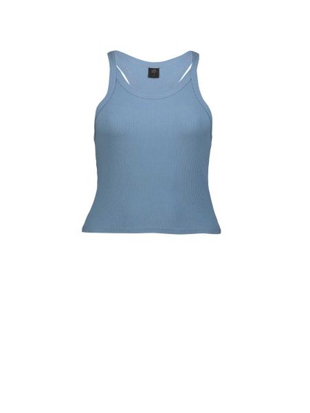 RIB KNIT RACER TANK VEST