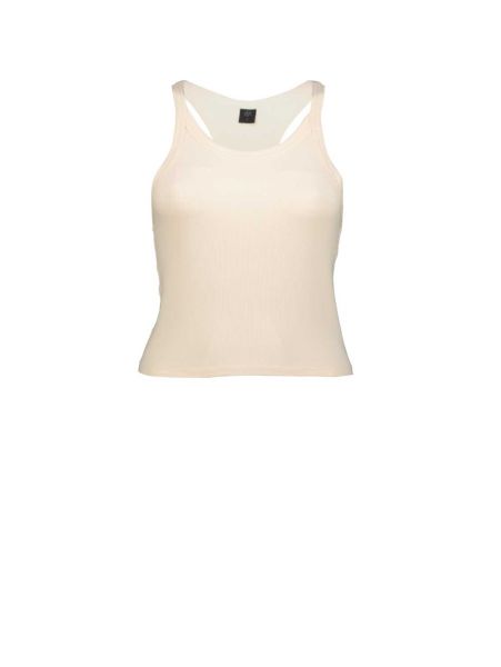 RIB KNIT RACER TANK VEST