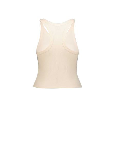 RIB KNIT RACER TANK VEST