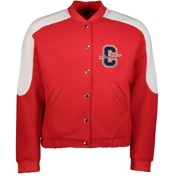 VARSITY QUILTED BOMBER