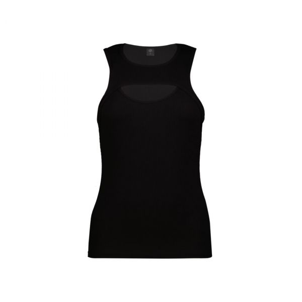 SLEEVELESS CUT-OUT TOP
