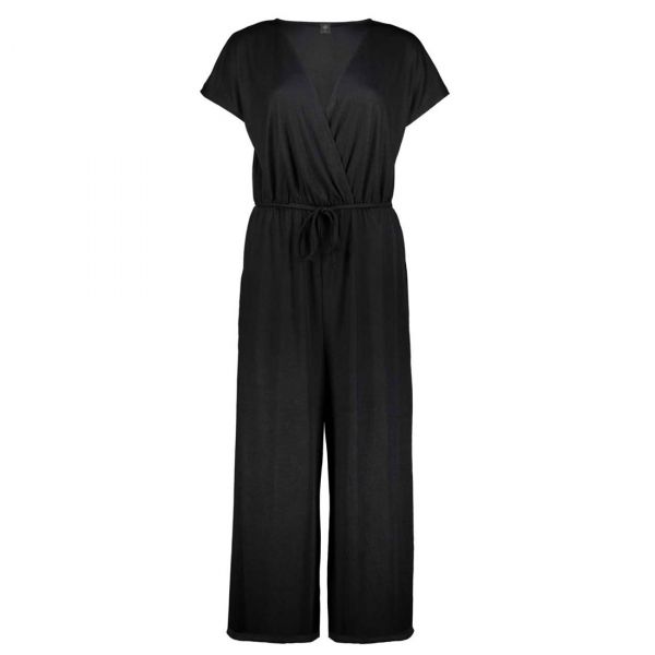 WRAP FRONT WIDE LEG JUMPSUIT