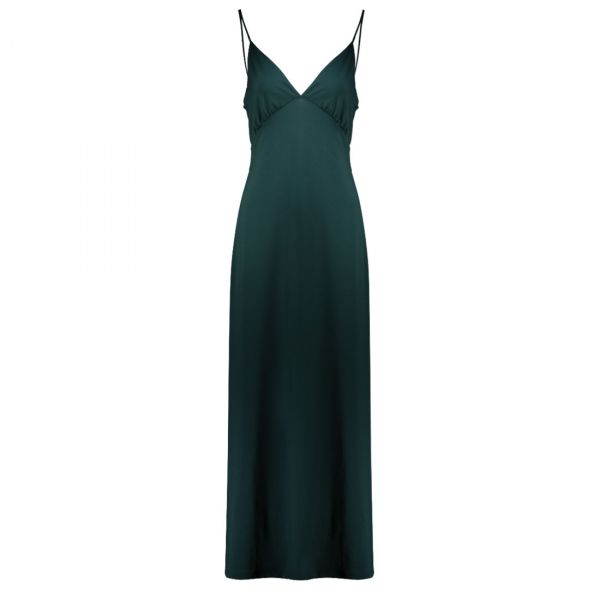 MAXI SLIP DRESS WITH BACK DETAILING