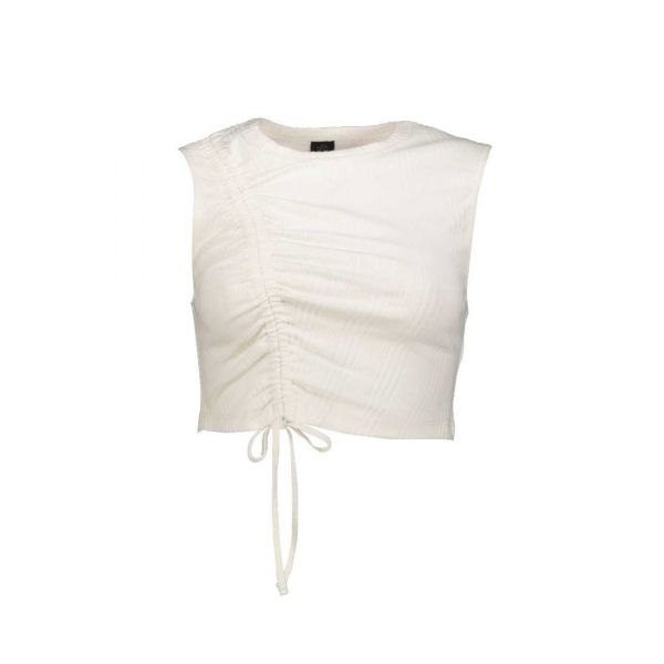 FRONT RUCHED RIB TOP