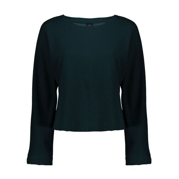 BATWING SLEEVES SWEAT WITH SEAM AT FRONT